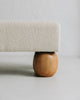 Sol Bouclé Bench Seat